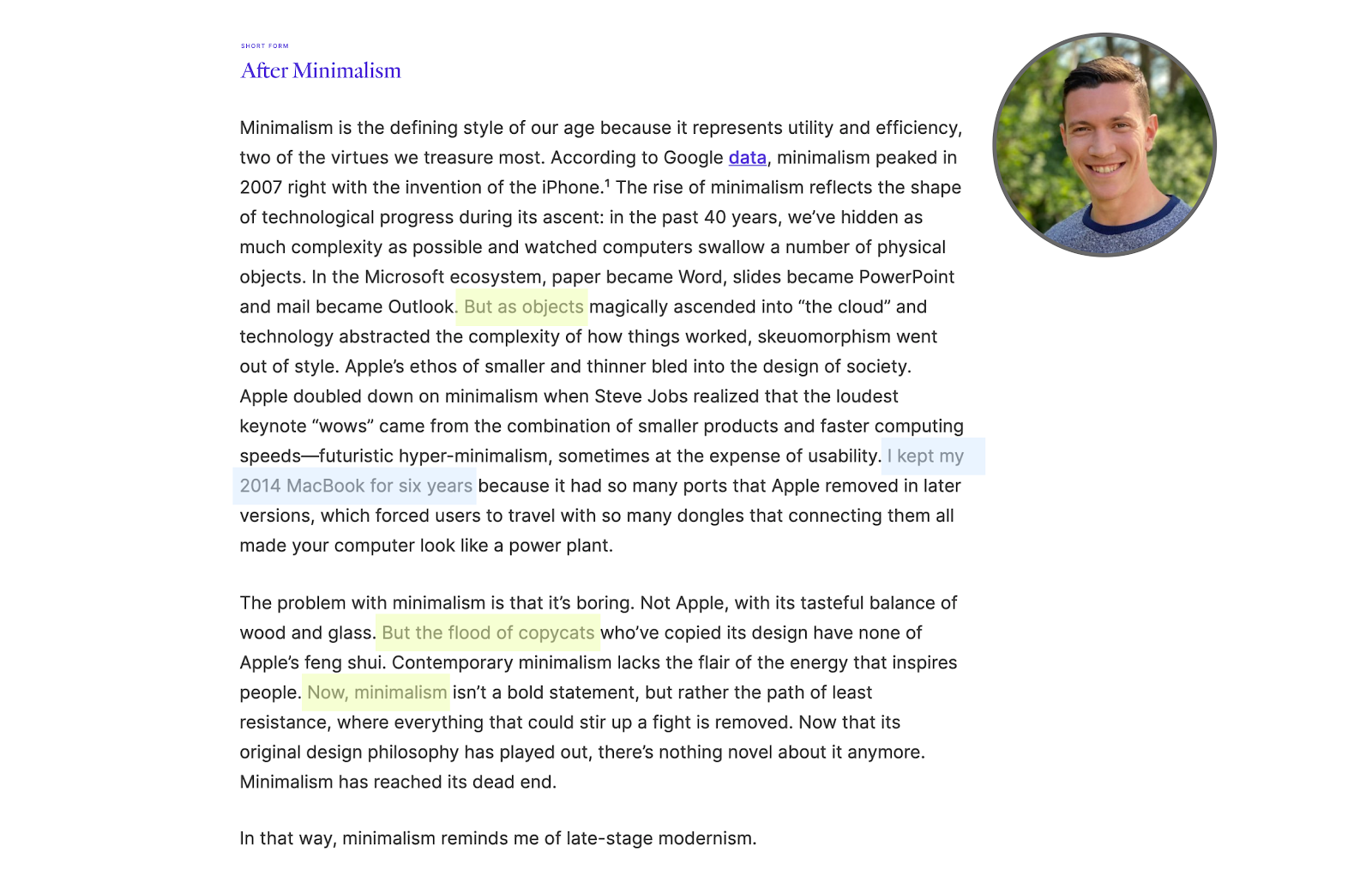 Learn writing from David Perell