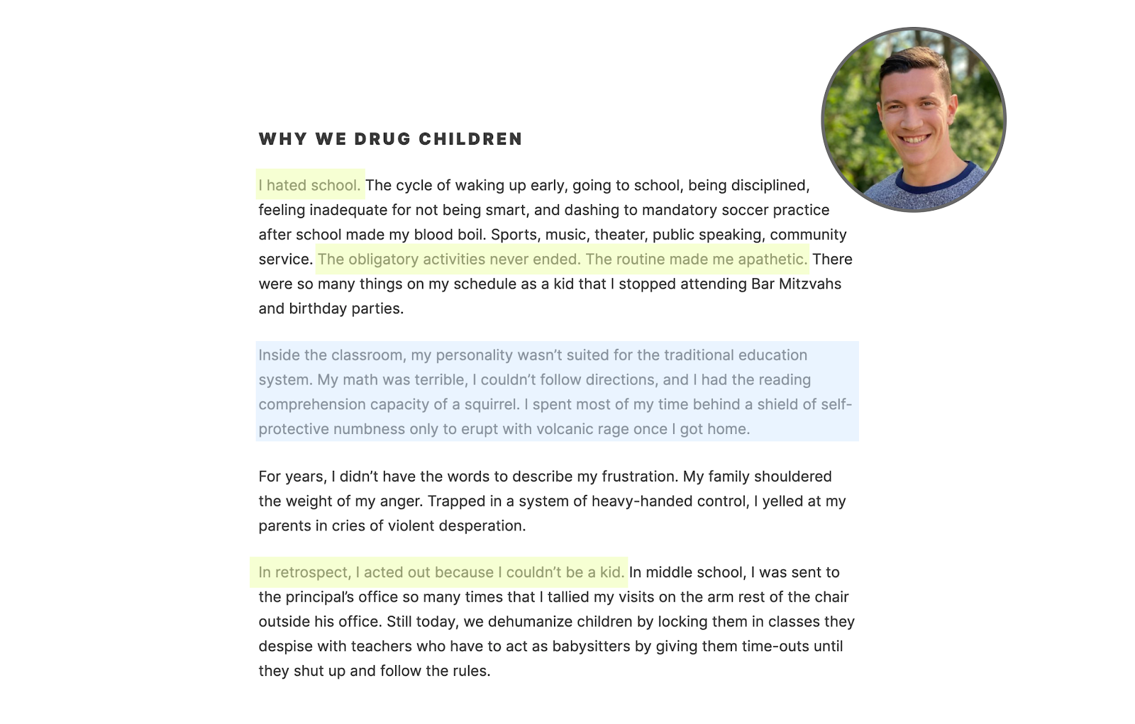 Learn writing from David Perell