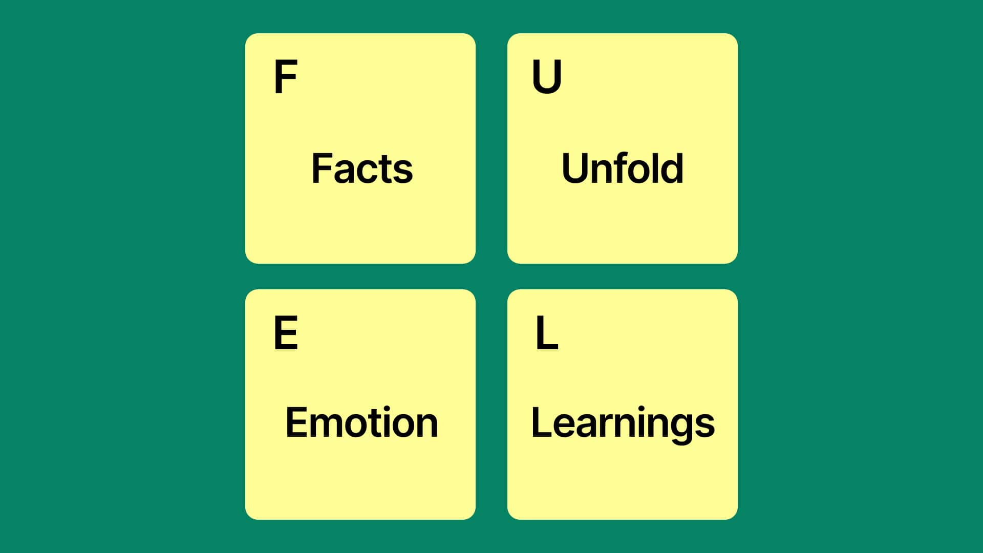 The FUEL storytelling framework